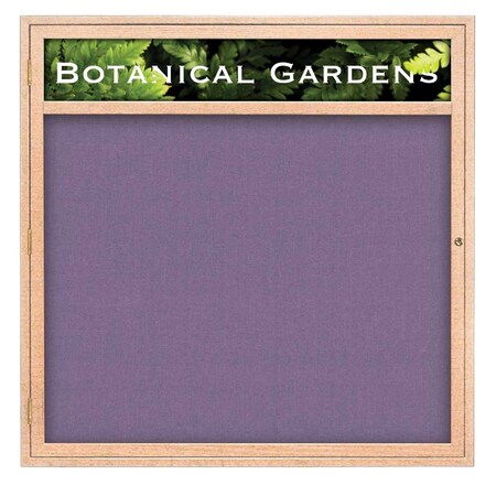 United Visual Products Board, 48x36, White/Black UV7003EZ-BLACK-WHITE